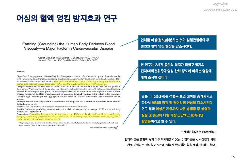 어싱의 원리 및 효과 설명 이미지 14